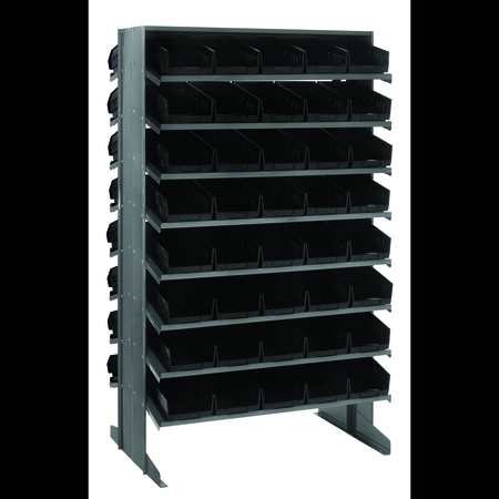 QUANTUM STORAGE SYSTEMS Double-Sided Shelf Rack Systems QPRD-102BK